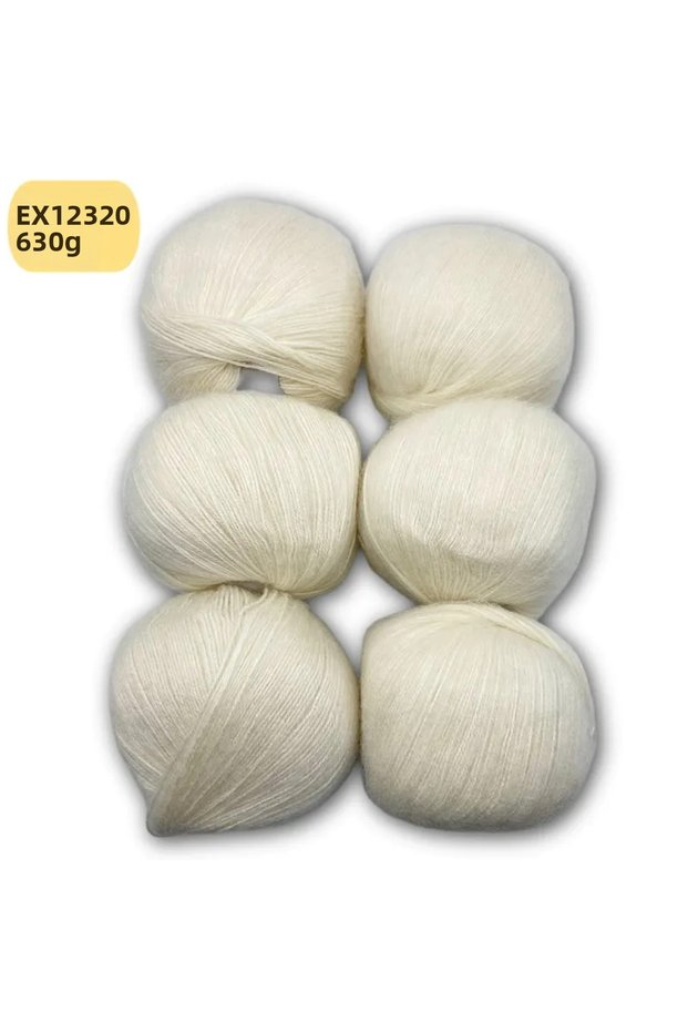 Export Surplus 6-Pack 630 Gr Angora Ecru Ex12320