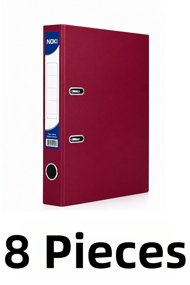 8 Pieces Narrow Plastic Folder A4 Folder