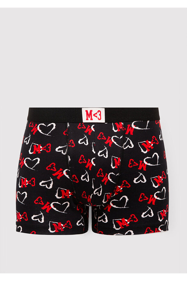 Printed Black Boxer 0912243-900