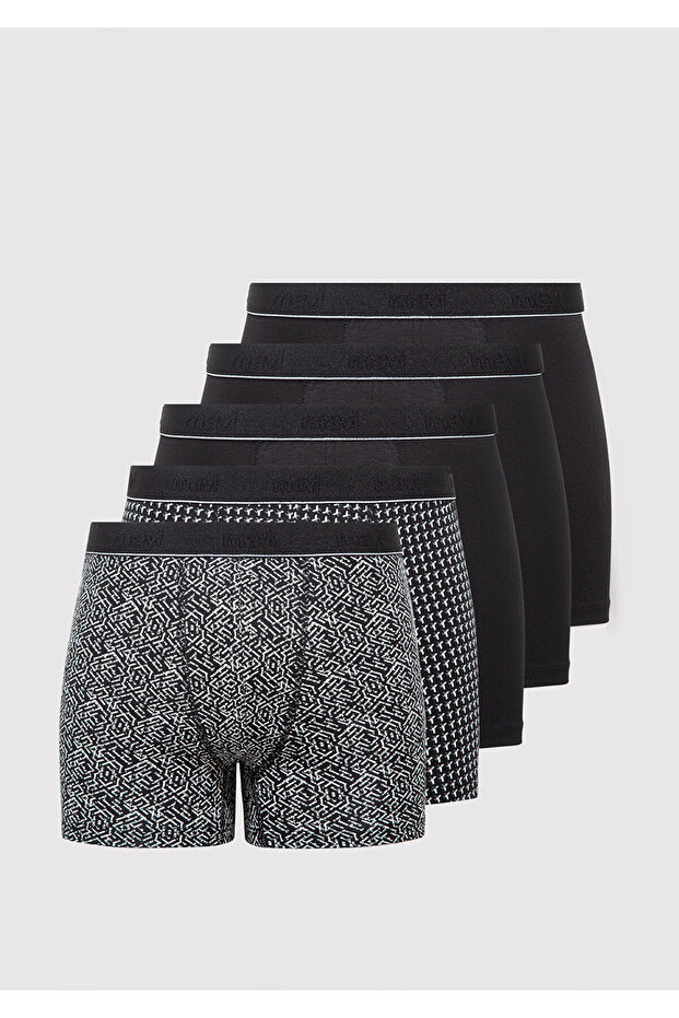 5-Pack Black Boxer 0912284-900