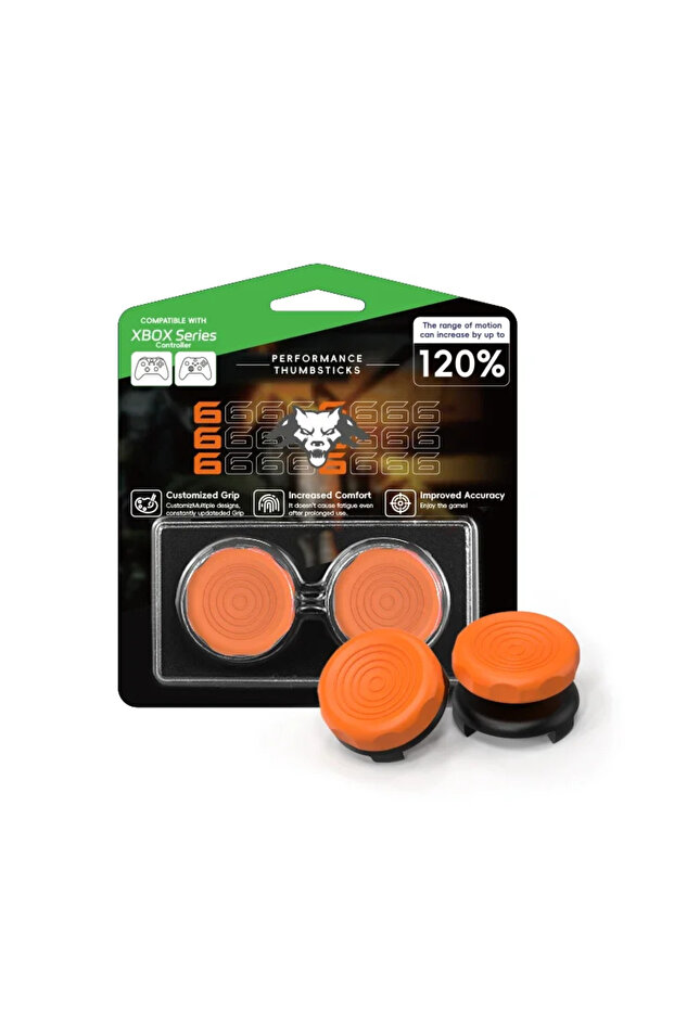 مقابض إبهام DATA FROG عالية الارتفاع لأجهزة تحكم ألعاب FPS من سلسلة Xbox 4، عصا تحكم تناظرية مريحة