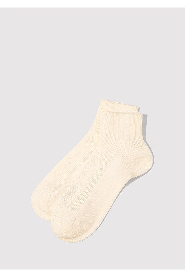Beige Booties Socks 1913551-31303