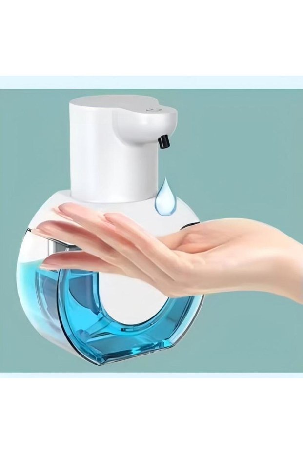 White-Gels 420ML Large Capacity Touchless Desktop Or Wall-Mounted IPX5 Waterproof Smart Infrared Aut