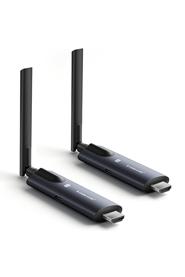 TX and RX Lemorele 5G 200M Wireless HDMI Transmitter and Receiver Meeting Bluetooth Transmitter Audi