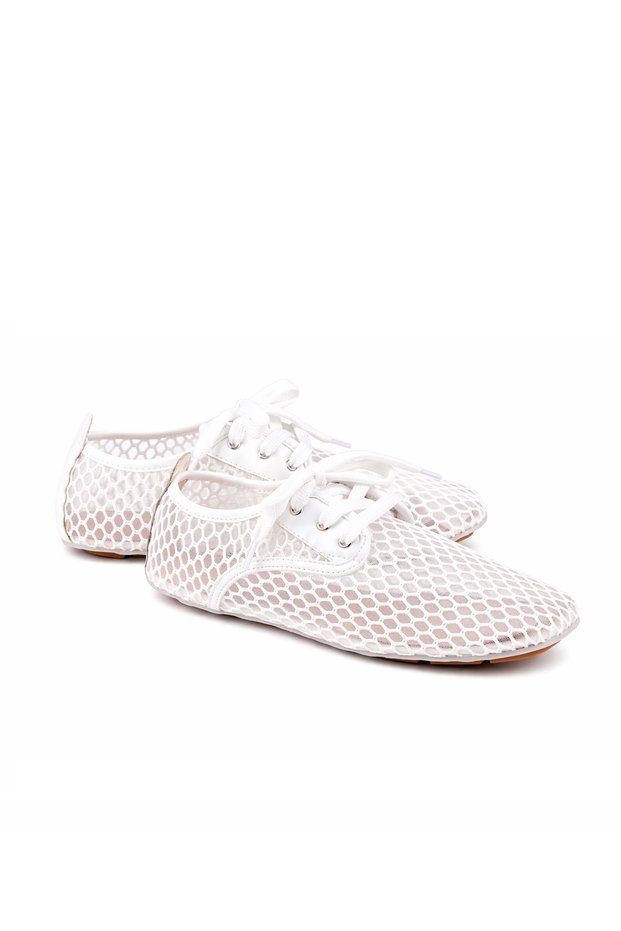 Pera File Detailed Women's Sneaker Daily Comfortable Lightweight Breathable Vegan Shoes
