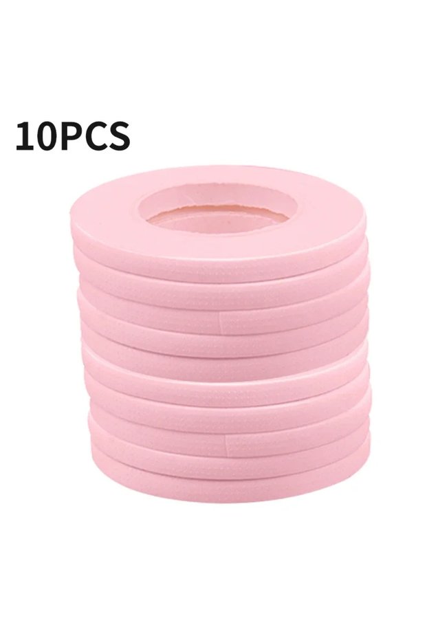 10pcs pink4mm 5/10/20Roll 4mm Eyelash Extension Tape Eyelashes Perming Narrow Adhesive Tape Lash Lif