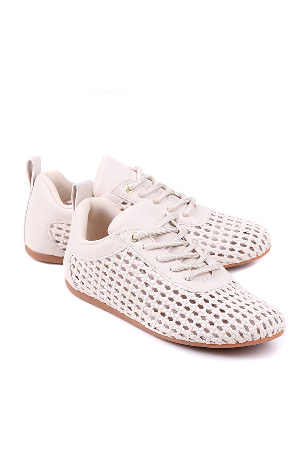 Lina Knitted Textured Women's Sneaker Lightweight Comfortable Casual Shoes