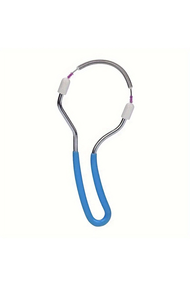 1PC-Blue Facial Epilator for Women, Remove Unwanted Hair on Upper Lip, Chin, Face, Portable Handheld