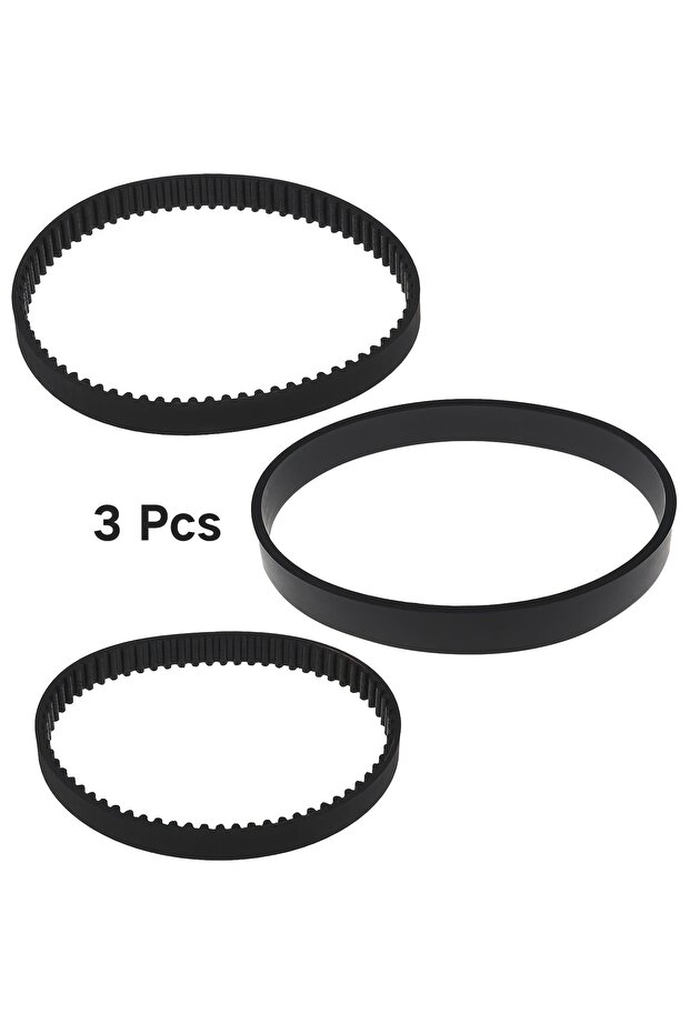 3 Pcs Replacement Belt Set for Bissell ProHeat 2X Revolution Pet Carpet Cleaner Models 1548,1551,155