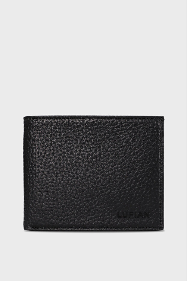 Breton Men's Leather Wallet Black