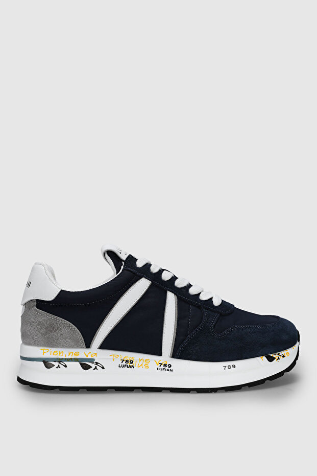 Rex Men's Sneaker Shoes Navy Blue