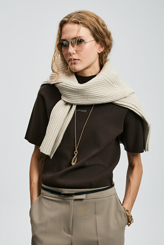 Jessıca Women's Sweater Brown