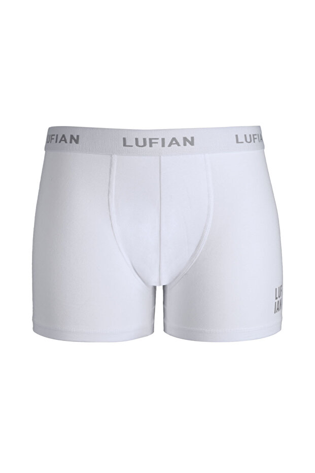 Darcy Men's Cotton Boxer White