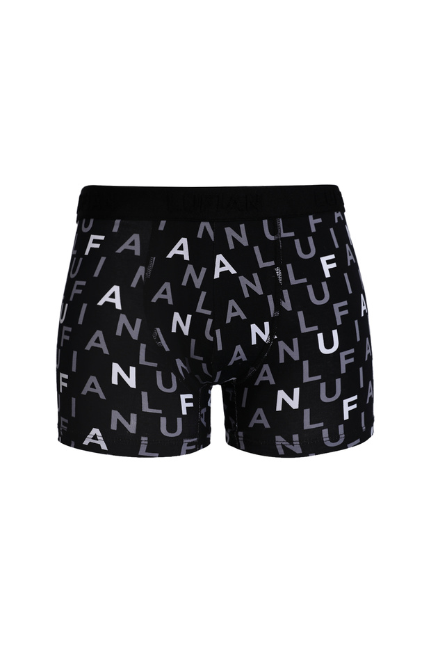 Rose Men's Cotton Boxer Black