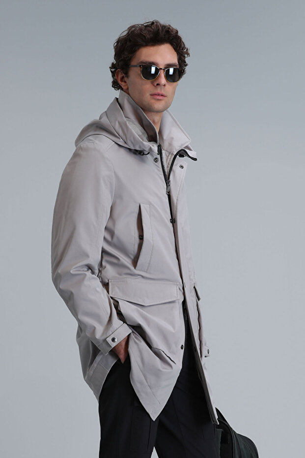 Roy Men's Coat Camel Hair