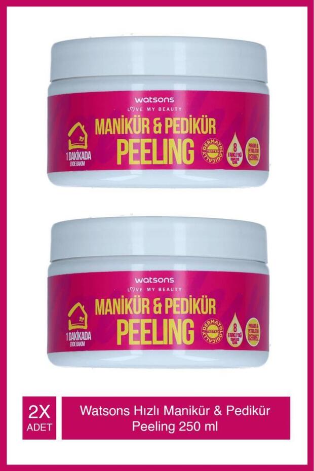 Fast Manicure & Pedicure Peeling 250 Gr*2