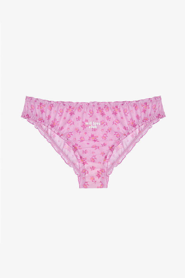 Pink Romantic Slip Panties