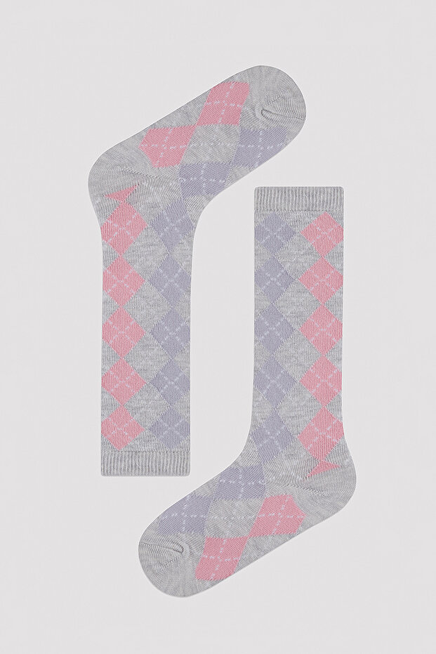 Girl's Softy Diamond Socks