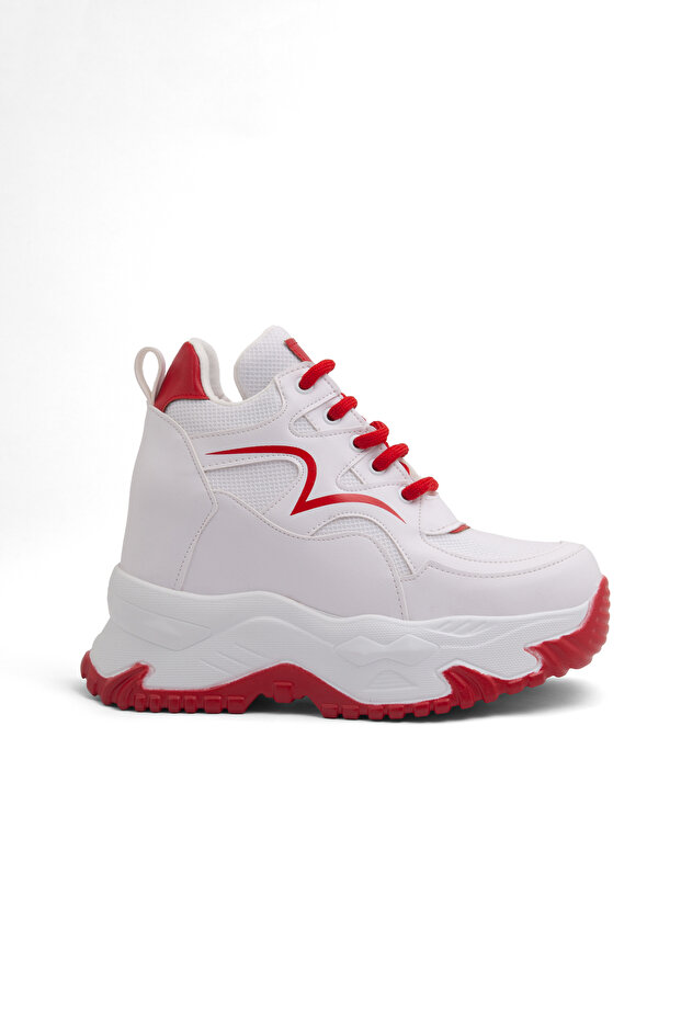 Frm 8001 High Sole Lace-Up Sports Shoes
