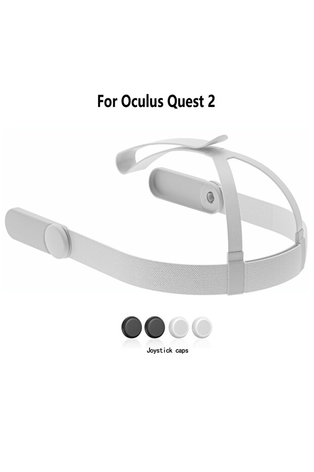 For Quest 2 Upgraded Adjustable Replacement Head Strap Compatible with Meta Quest 2/3/3s Comfortable