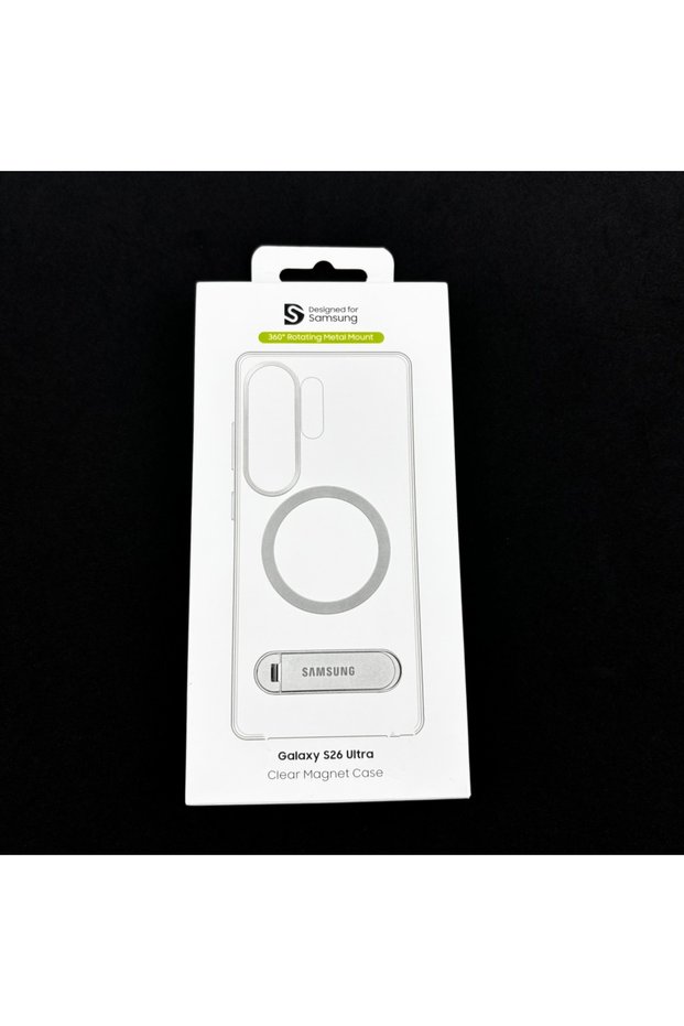 samsung for S26 Ultra Samsung Galaxy S26 S25 Ultra S26Ultra Clear Magnetic Case 360'' Rotating Metal
