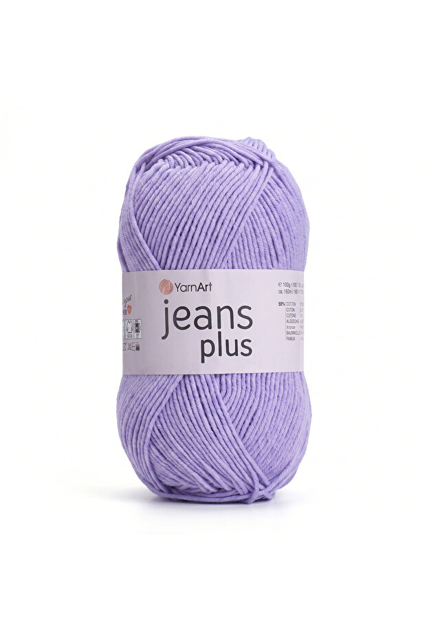 Jeans Plus - Hand Knitted Thread Lilac-89