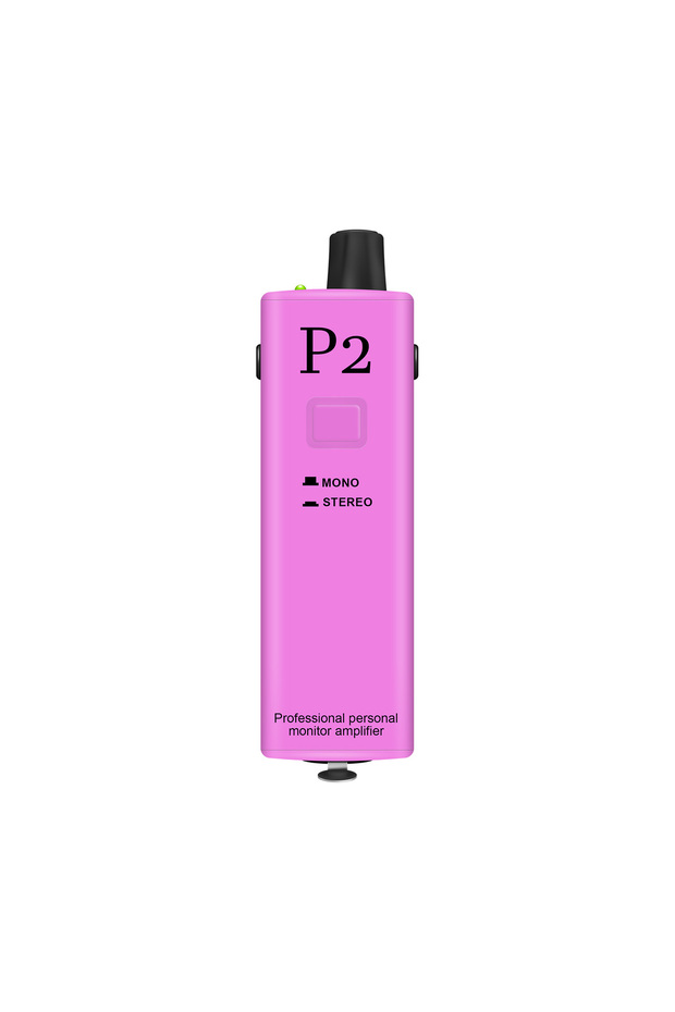 Pink P2 Portable In-Ear Monitor Amplifier, Headphone Amp Na May XLR At TRS Input, 3.5mm Output
