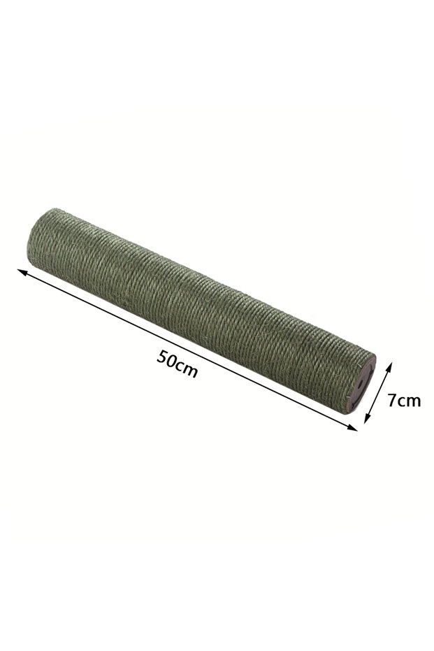 green 50cmx7cm Cat Scratching Posts Replacement Extension Post Supplies Replaceable Scratch Post Ref