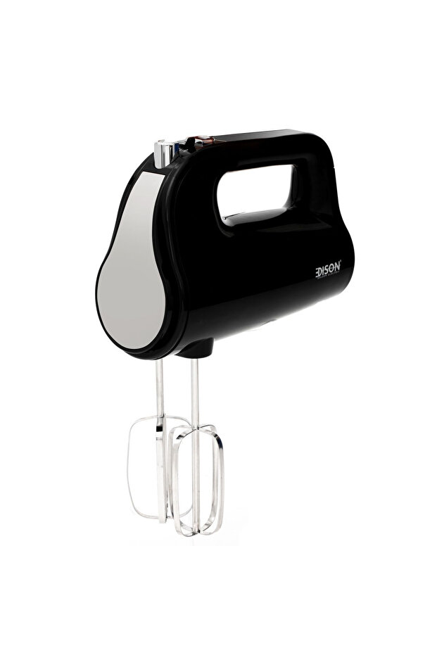HM1008E-GS/B Electric Hand Mixer, 300W, 5 Speeds - Black