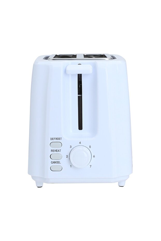 Edison 7-Temperature Toaster White 750W
