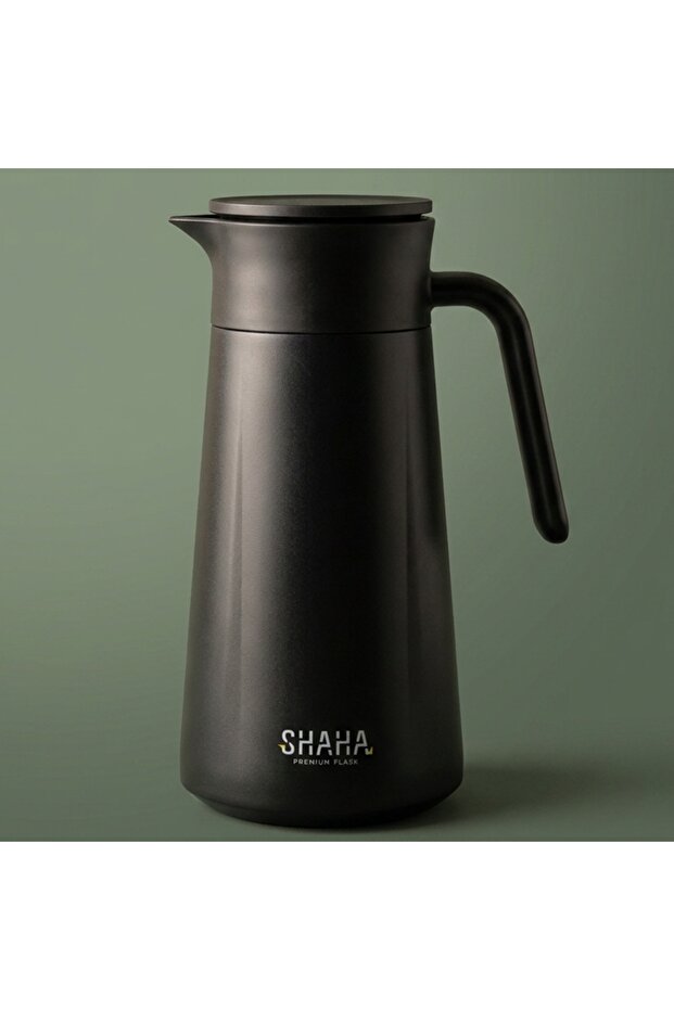 Thermos, Stainless Steel Inner Container, 1.9 Liters - Black