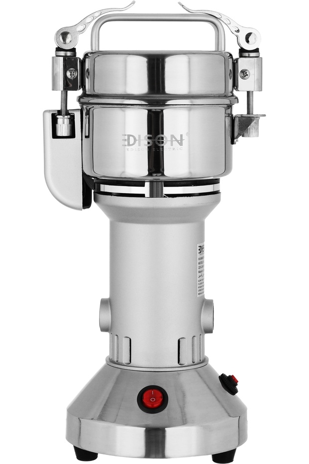 مطحنة قهوة هامر ED-CG800، 800 واط، 100 جرام - فضي