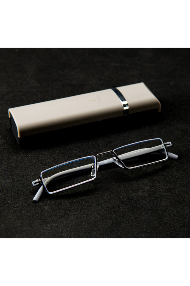 +150 gray Metal Anti-blue Light Reading Glasses Farsighted Eyeglasses Men Business Eyewear Diopter 0