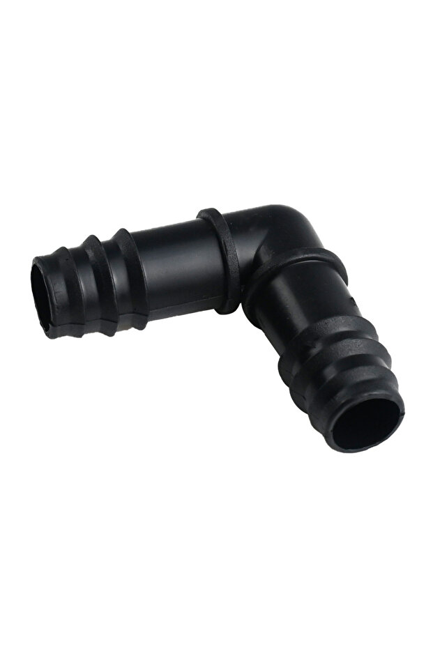 elbow 10 pcs 1/2" Drip Irrigation Fittings Kit 10Pcs Straight Tee Elbow Plug for 16mm Tubing - Garde
