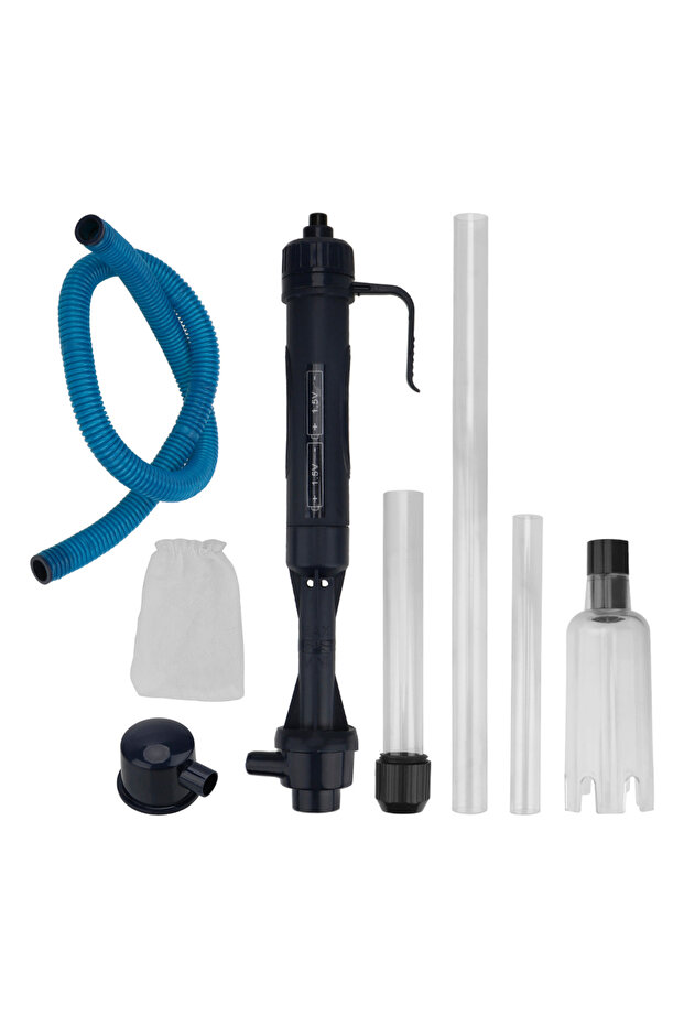 Blue Filters Tools Waste Remover Vacuum Electric Water Change Pump Suction Filter Gravel Cleaner Too