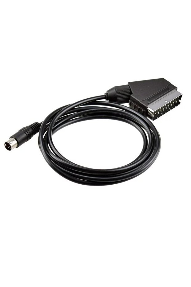 كابل سكارت لجهاز التحكم Sega Genesis 2 MD2 سلك الصوت والفيديو لـ Sega Mega Drive 2 RCA AV Stere...