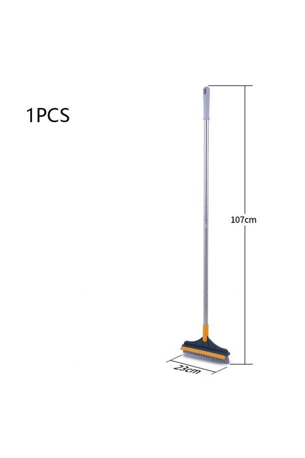 1 pcs Bathroom Floor Brush Wash the floor Brush the ground Seam Brush Tile Long Handle Wall Wash Toi