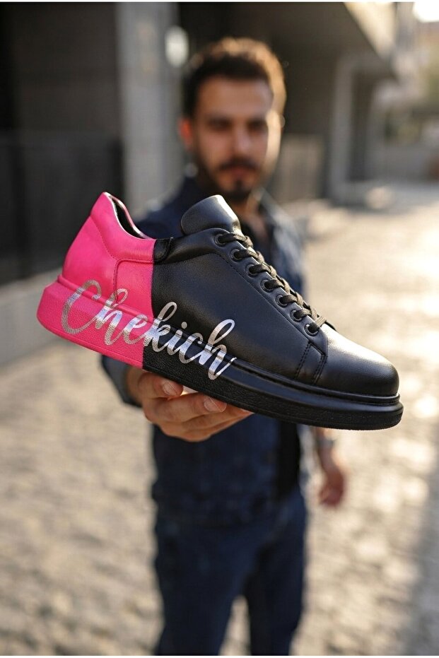 Pittura high quality alexandre taban special printed men's sneaker black pink