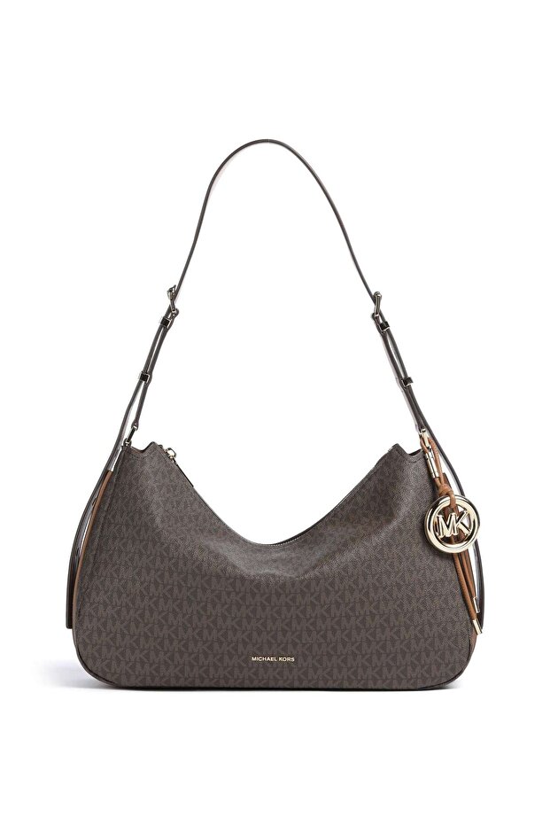 Women's Brand Logo, Adjustable Shoulder Strap, Gold Accessory Detail, Suitable for Daily Use.