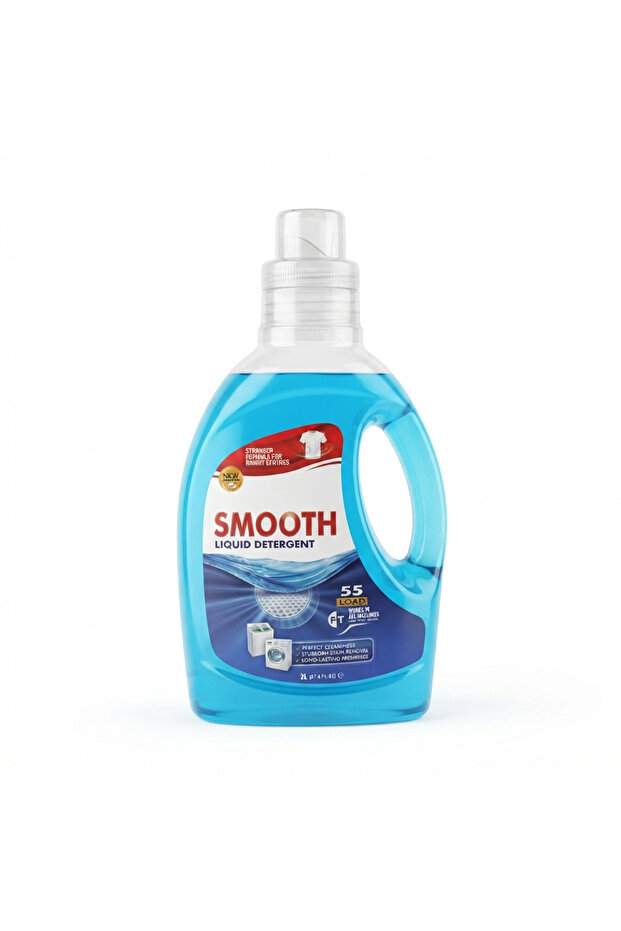 CM18 SMOOTH LIQUID DETERGENT (BLUE) 2 LTR