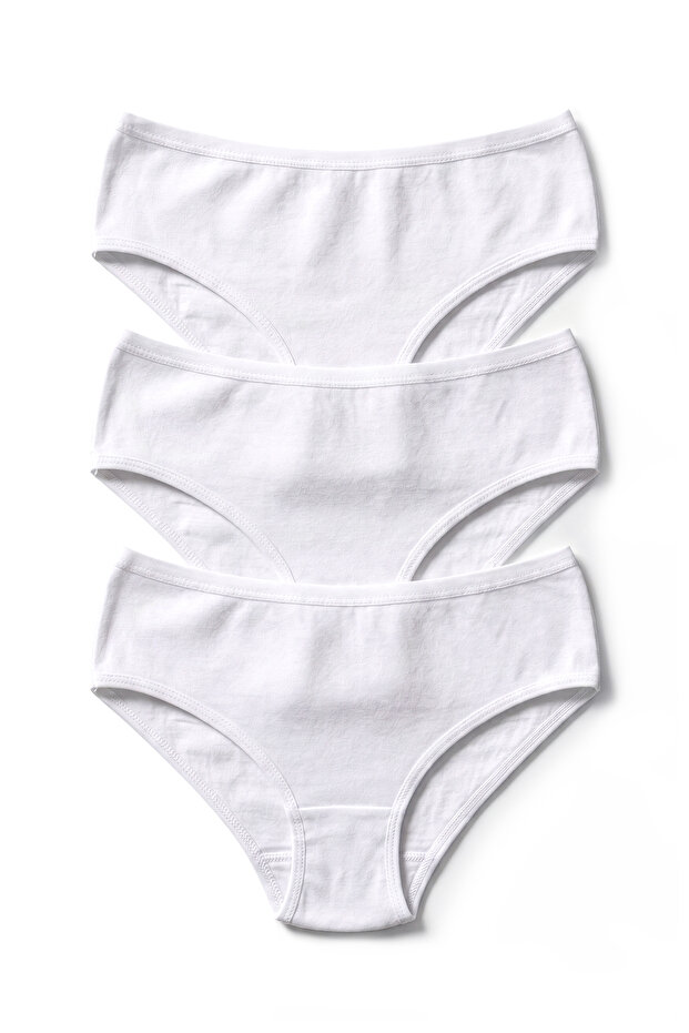 Girl's Underwear 3-Pack (96% Cotton - 4% Elastane)