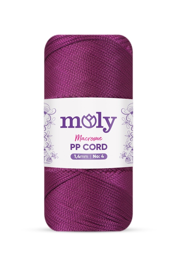 1.40 mm Moly Macrame Rope (160 Plum)