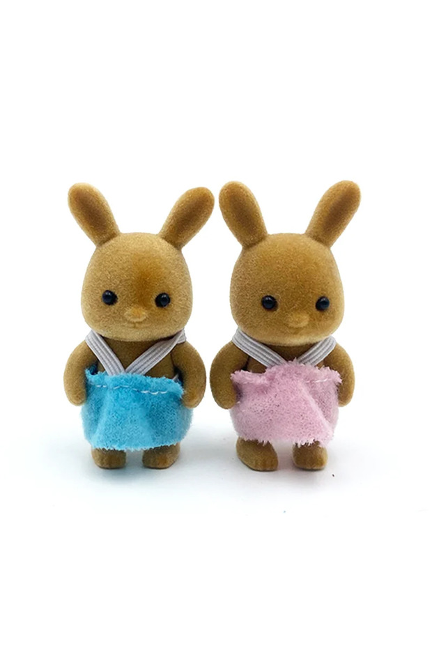 Baby Brown Forest Animal Family 1_12 Dollhouse Accessories Mini_yythk