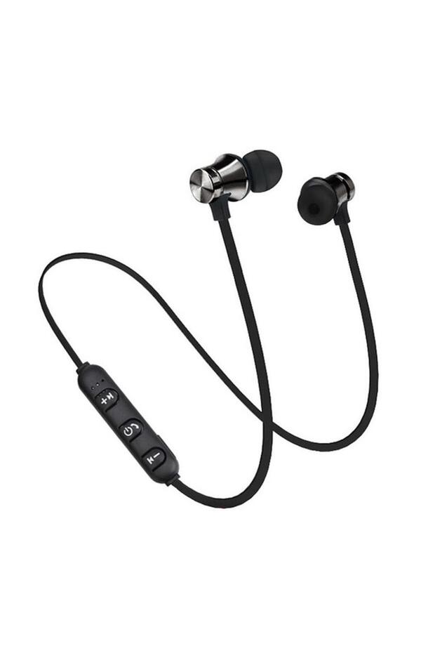 Black Magnetic Wireless Bluetooth Earphone XT11 Music Headset Phone Neckband Sport Earbuds Earphone