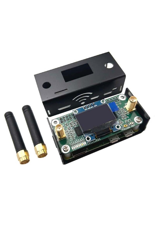 Gold Latest Version Dual Duplex OLED MMDVM Hotspot WiFi Digital Voice Modem NXDN P25 Pistar DSTAR DM