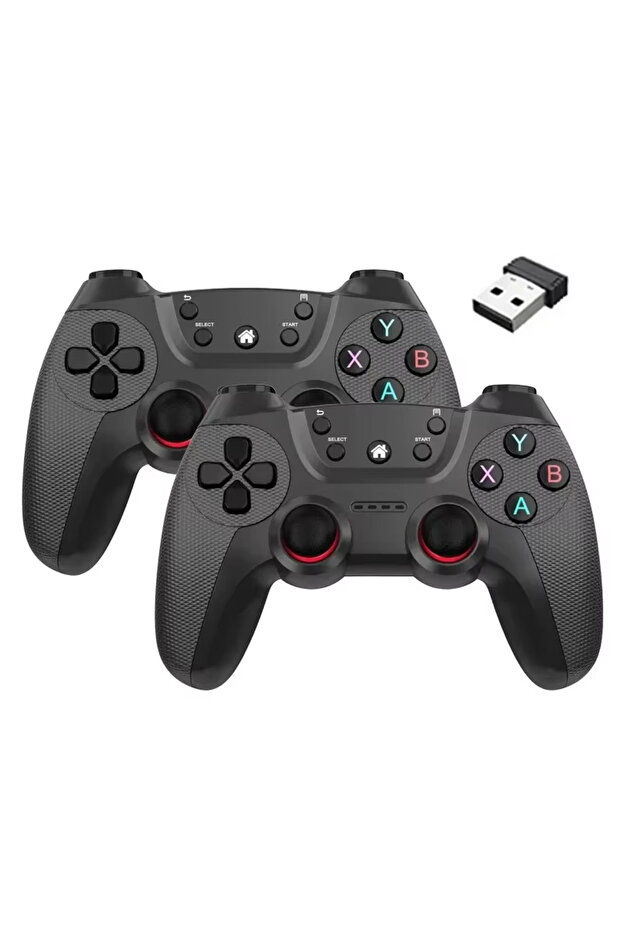 s6-2 2.4G Wireless Controller for Android TV Box, Steam, PC, PS3 with Wukong Rapid Fire Function