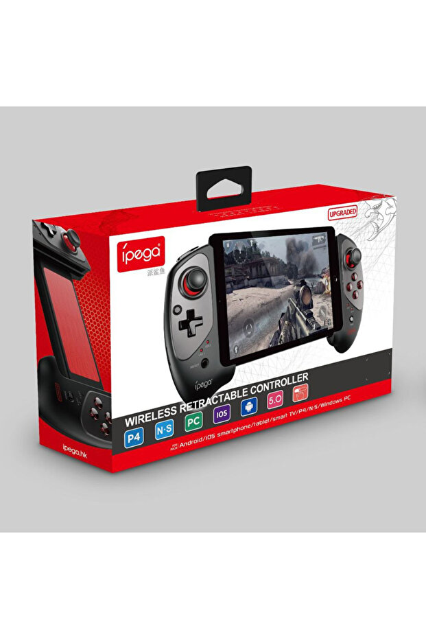 Classical Ipega Game controller Bluetooth wireless gamepad control retractable joystick for iOS Andr