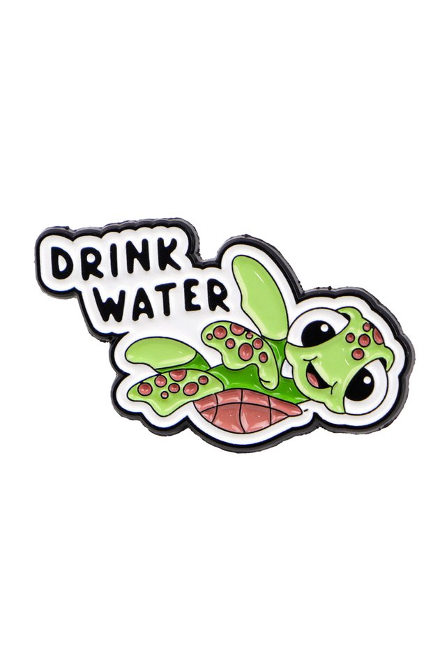 4 Cute Animal Enamel Pin Cartoon Fish Brooch For Coat JUST KEEP SWIMMING Brooches Fashion Lapel Badg