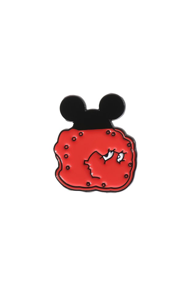 QHXZ1401 Comedy Anime Drink Cup Enamel Pin Creative Funny French Fries Metal Brooches Lapel Backpack
