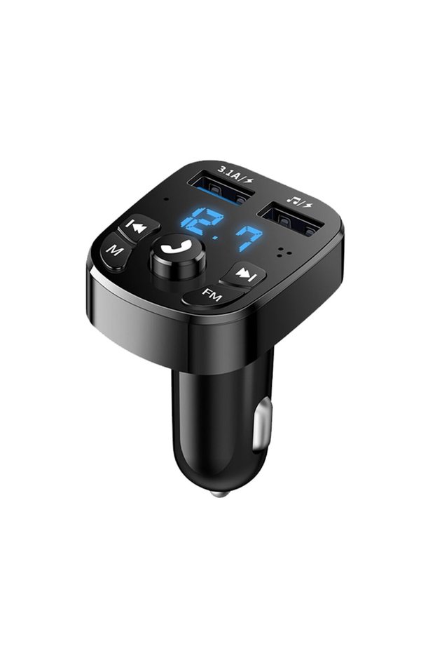 Black G784 Car Mp3 Player Dual Usb Fast Charger Fm Bluetooth Receiver Bluetooth Compatible 5.0 Fm Tr